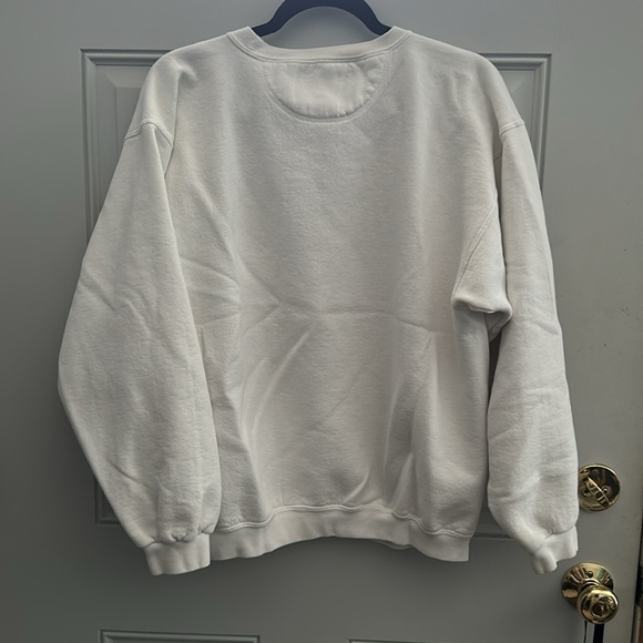 Vintage Unisex White Sweatshirt size Large - Picture 2 of 3